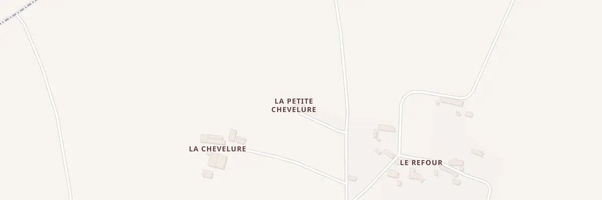 Plan du 5032 La Petite Chevelure à Longaulnay