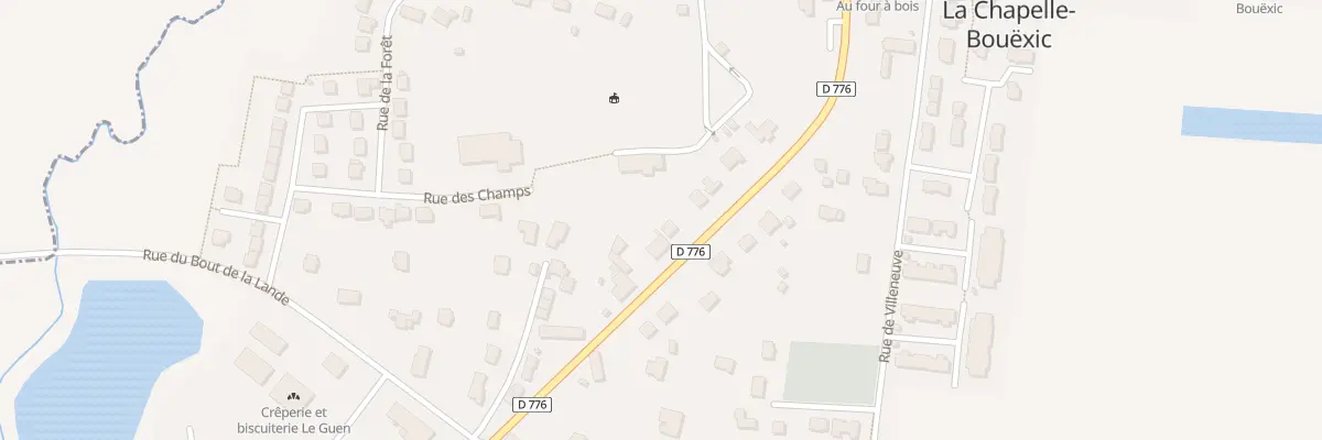 Plan du 10 Rue du Plat d’Or à La Chapelle-Bouëxic