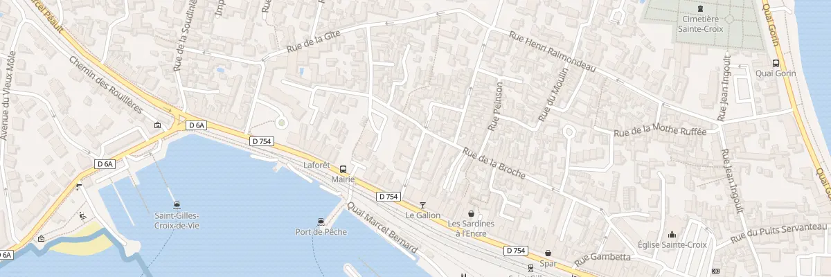 Plan du 1 Rue joseph stephan à Saint-Gilles-Croix-de-Vie