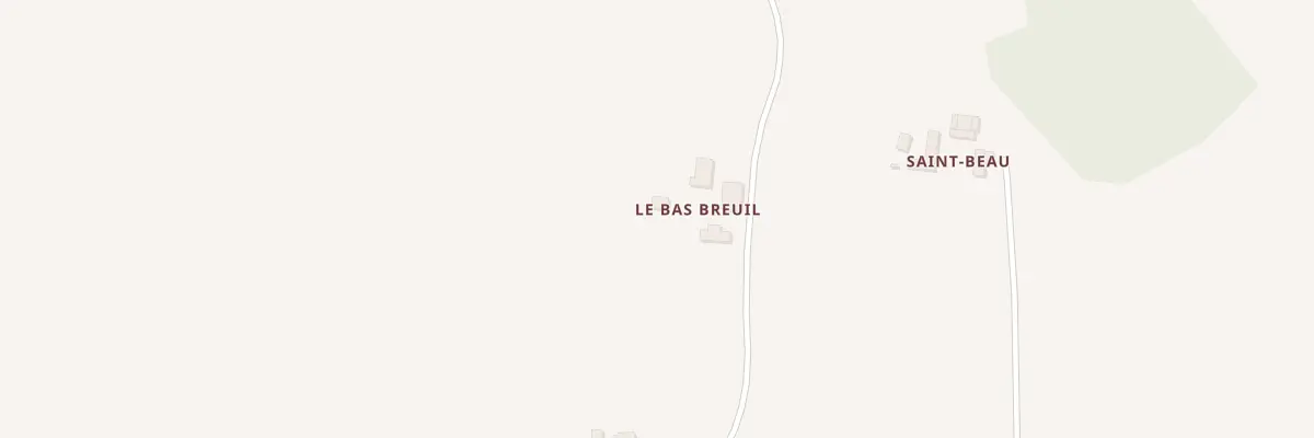 Plan du 8 Le Bas Breuil à Miniac-sous-Bécherel
