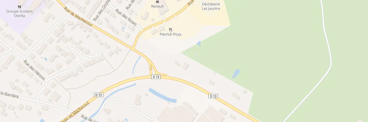 Plan du 35 Rte de Machecoul Bourgneuf à Villeneuve-en-Retz