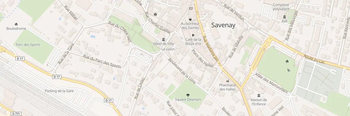 Plan du 5 Bd de la Loire à Savenay