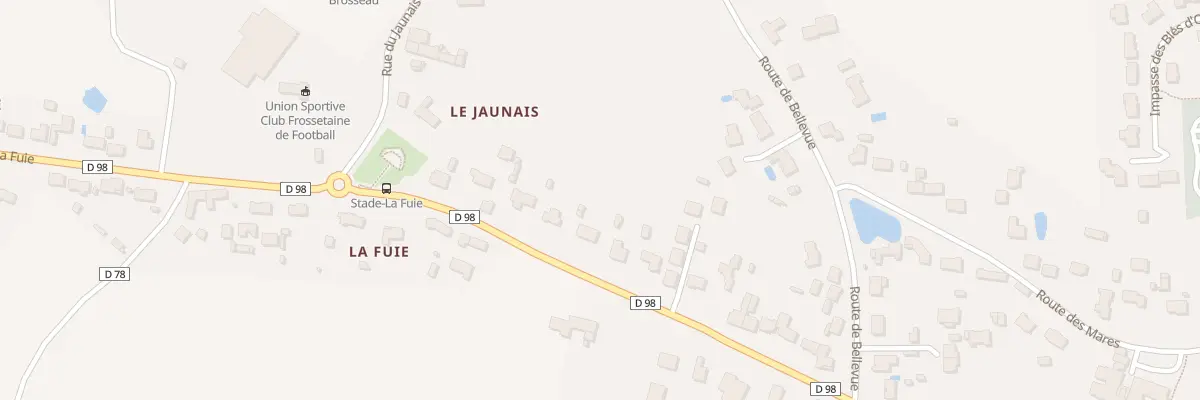 Plan du 18 Rue de la Fuie à Frossay