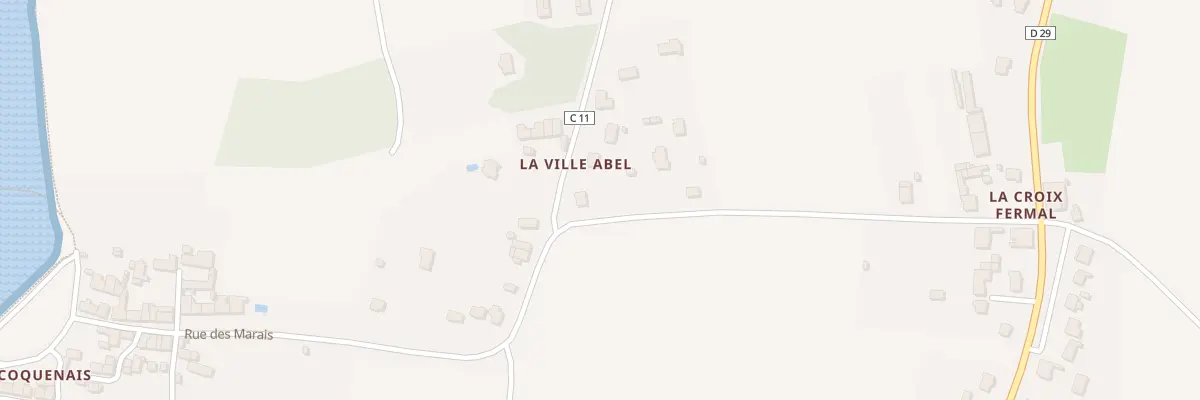 Plan du 7014 Le Clos de la Ville Abel à Pleudihen-sur-Rance