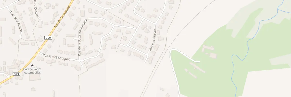 Plan du 13 Rue des Rossignols à Pleudihen-sur-Rance