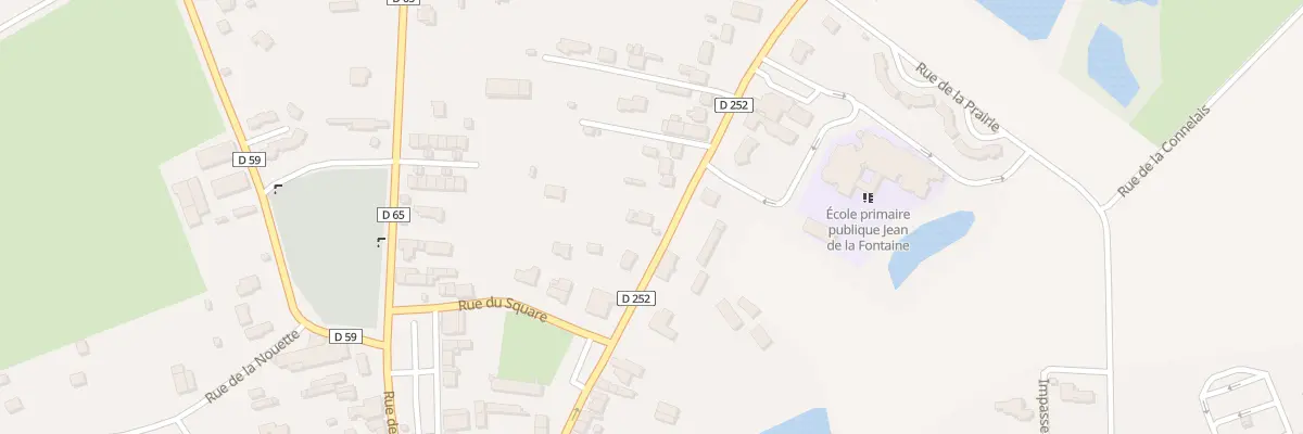 Plan du 33 Rue du Général de Gaulle à Pipriac