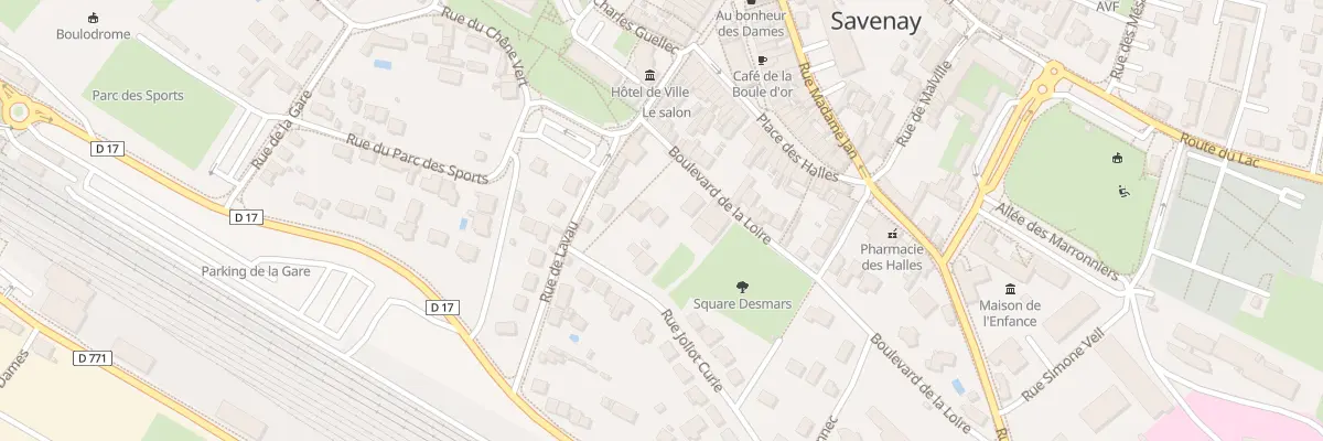 Plan du 3B Rue Joliot Curie à Savenay