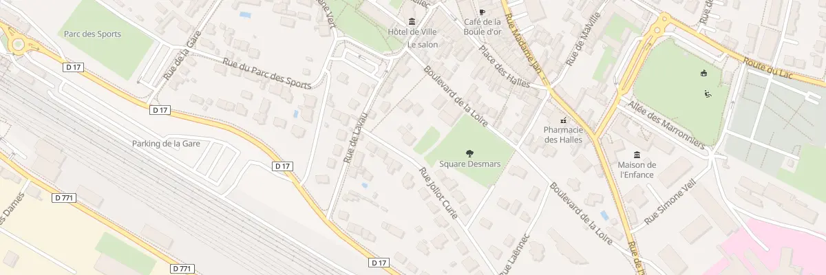 Plan du 7 Rue Joliot Curie à Savenay