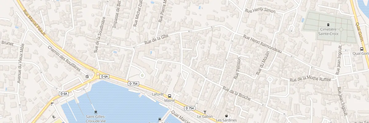 Plan du 14 Rue joseph stephan à Saint-Gilles-Croix-de-Vie