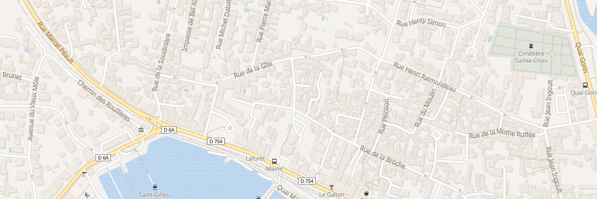Plan du 16 Rue joseph stephan à Saint-Gilles-Croix-de-Vie