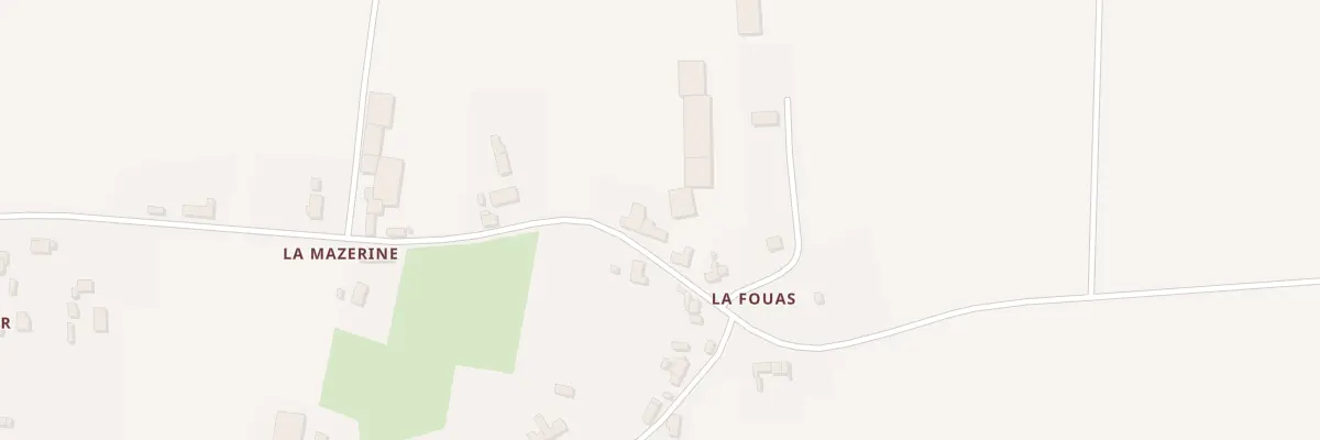 Plan du 39 La Fouas à Campbon