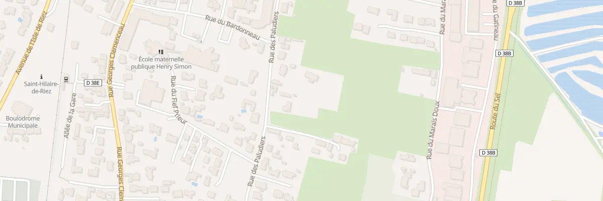 Plan du 39 Rue des Paludiers à Saint-Hilaire-de-Riez