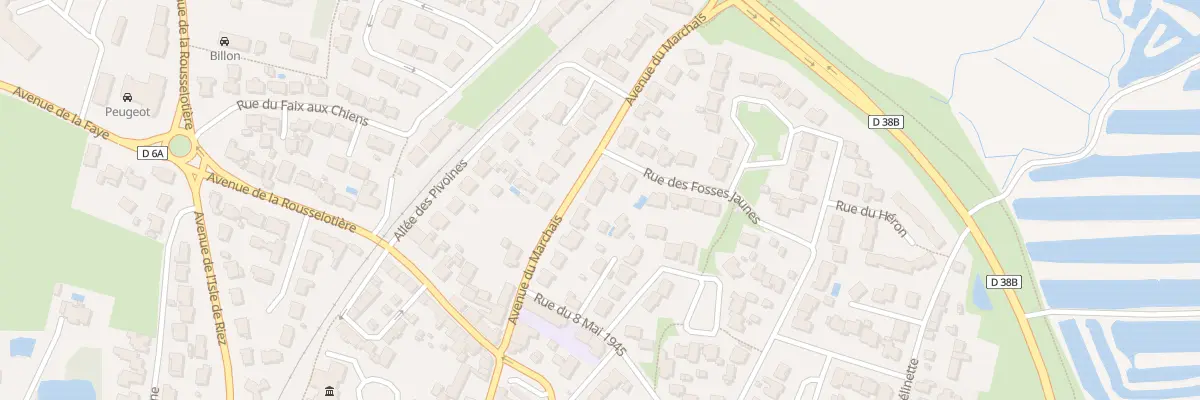 Plan du 18 Av du Marchais à Saint-Hilaire-de-Riez