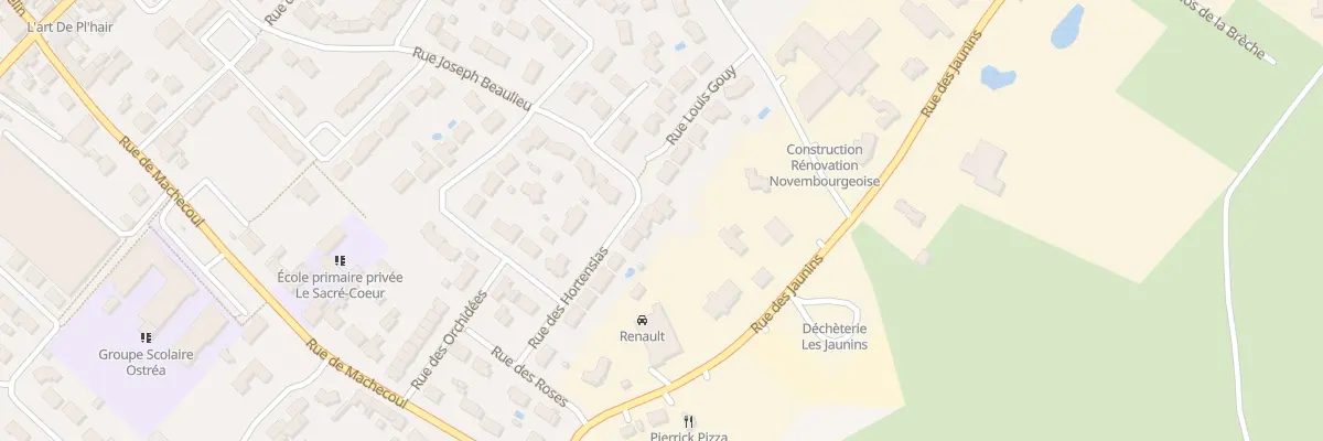 Plan du 17 Rue des Hortensias à Villeneuve-en-Retz