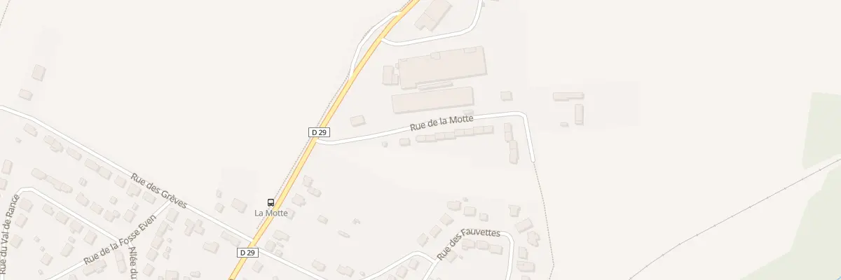 Plan du 4 Rue de la Motte à Pleudihen-sur-Rance