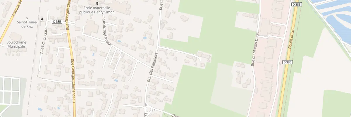Plan du 47E Rue des Paludiers à Saint-Hilaire-de-Riez