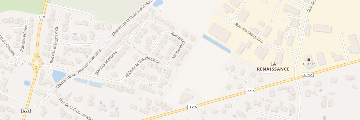 Plan du 4 Rue des Coquelicots à Sallertaine