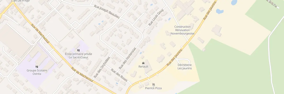 Plan du 13 Rue des Hortensias à Villeneuve-en-Retz