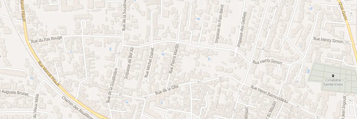 Plan du 14 Rue pierre martin à Saint-Gilles-Croix-de-Vie