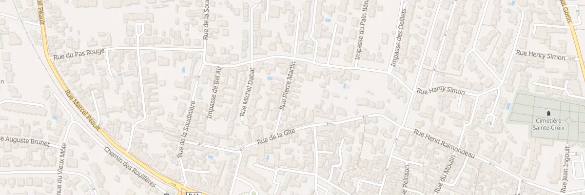 Plan du 10 Rue pierre martin à Saint-Gilles-Croix-de-Vie