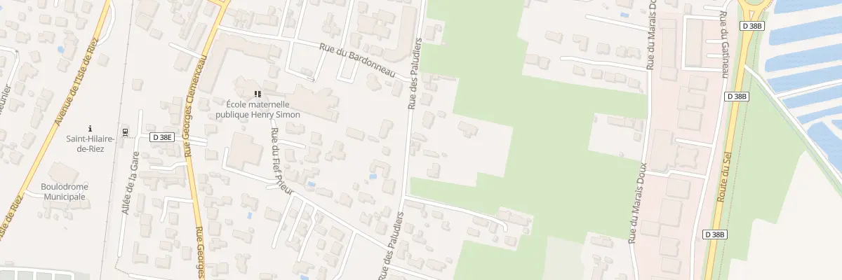 Plan du 37 Rue des Paludiers à Saint-Hilaire-de-Riez
