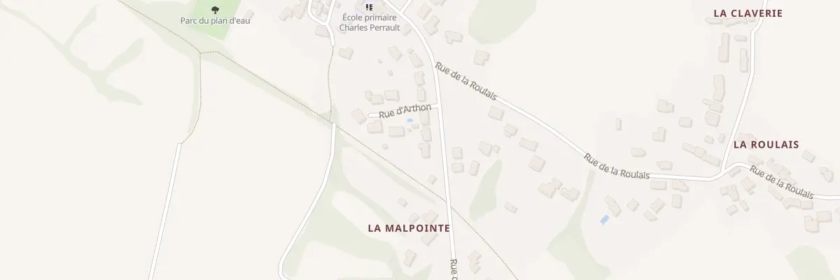 Plan du 34 Rue d’Arthon La Sicaudais à Chaumes-en-Retz