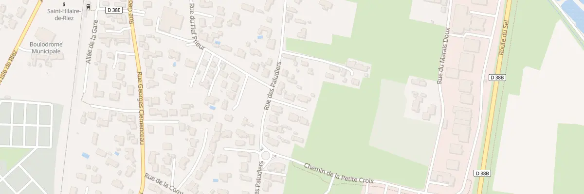 Plan du 55 Rue des Paludiers à Saint-Hilaire-de-Riez