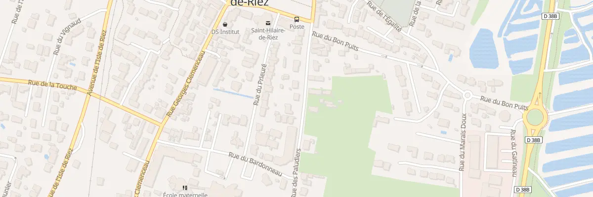 Plan du 12 Rue des Paludiers à Saint-Hilaire-de-Riez