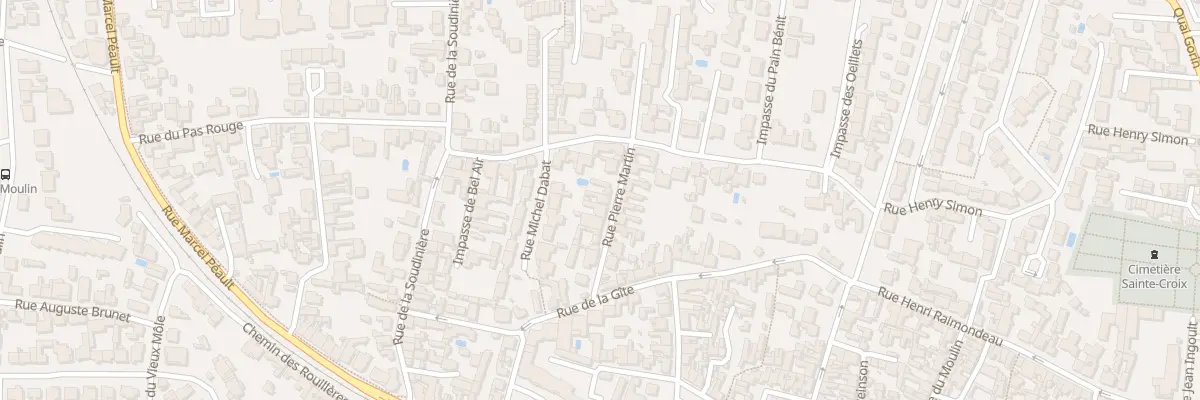 Plan du 13 Rue pierre martin à Saint-Gilles-Croix-de-Vie