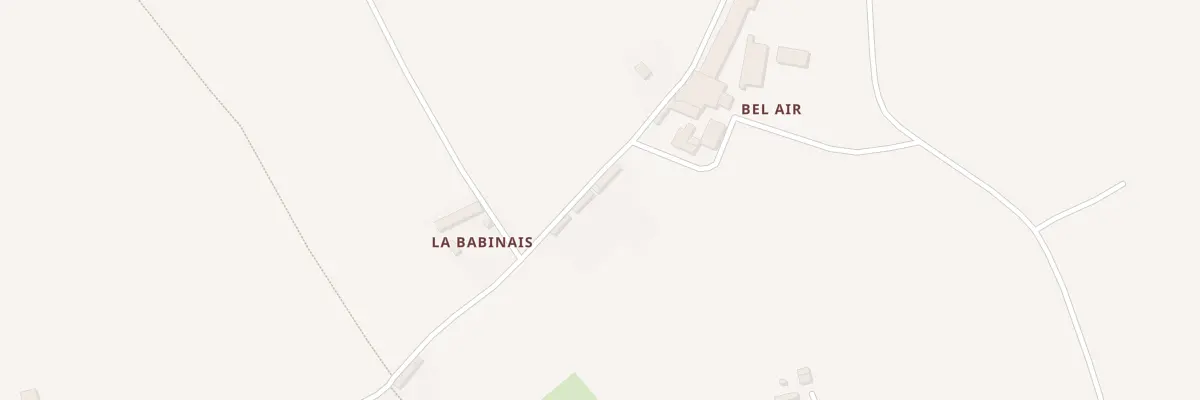 Plan du 6002 La Babinais à Longaulnay