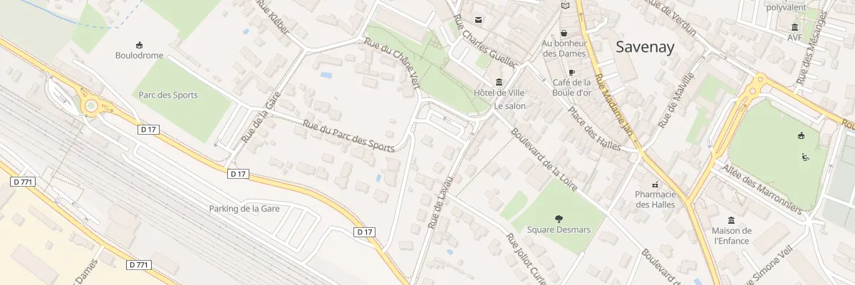 Plan du 1 Rue des Fontenelles à Savenay