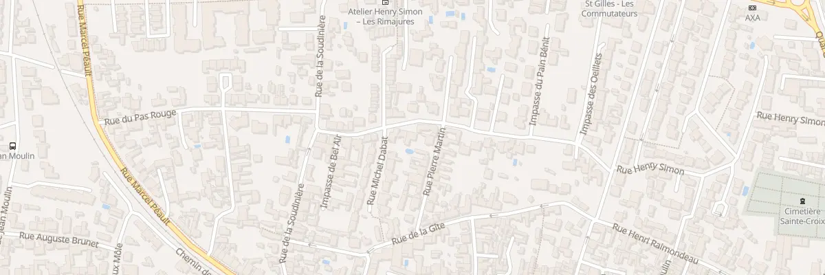 Plan du 14 Rue de bel-air à Saint-Gilles-Croix-de-Vie