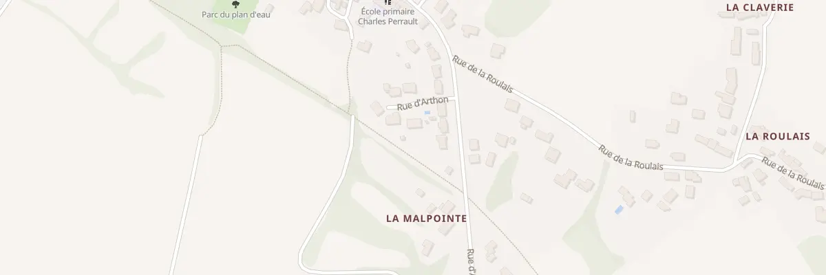 Plan du 30 Rue d’Arthon La Sicaudais à Chaumes-en-Retz