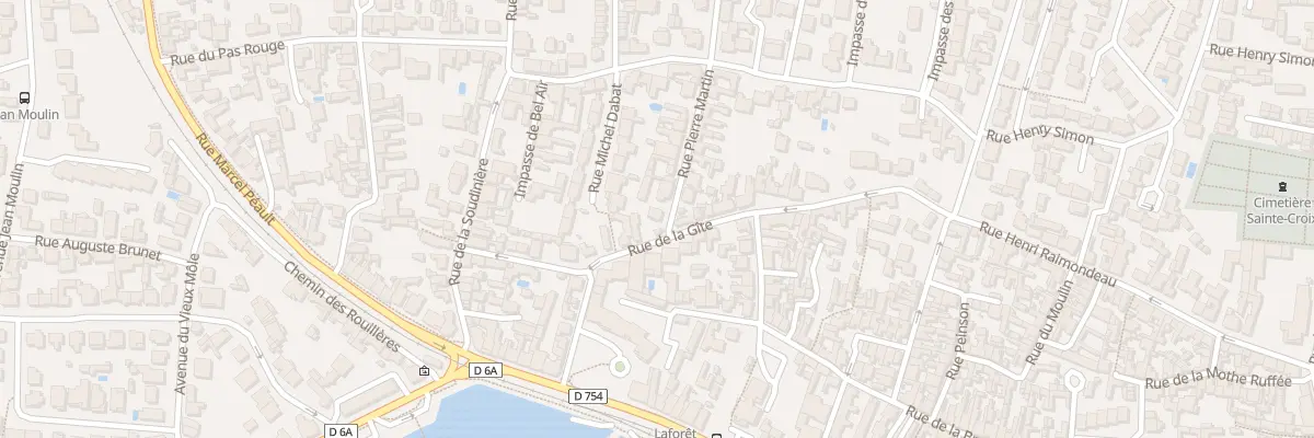 Plan du 1 Rue pierre martin à Saint-Gilles-Croix-de-Vie