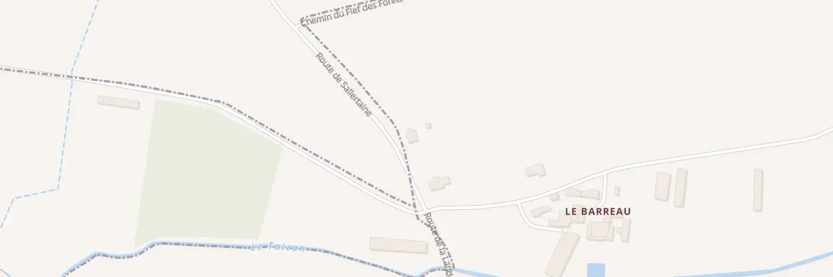 Plan du 204 Rte de la Lande à Sallertaine
