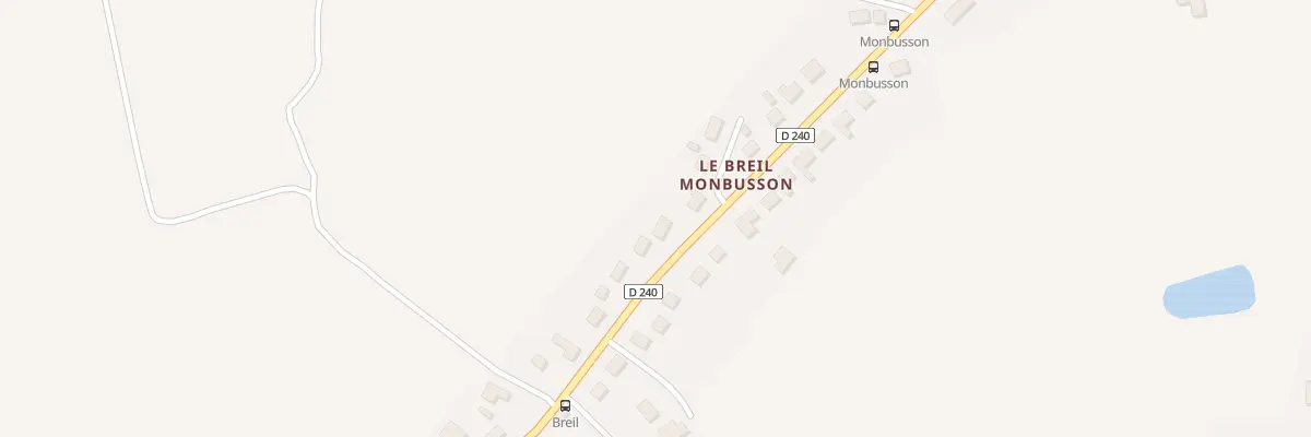 Plan du 5290 Le Breil au Verger