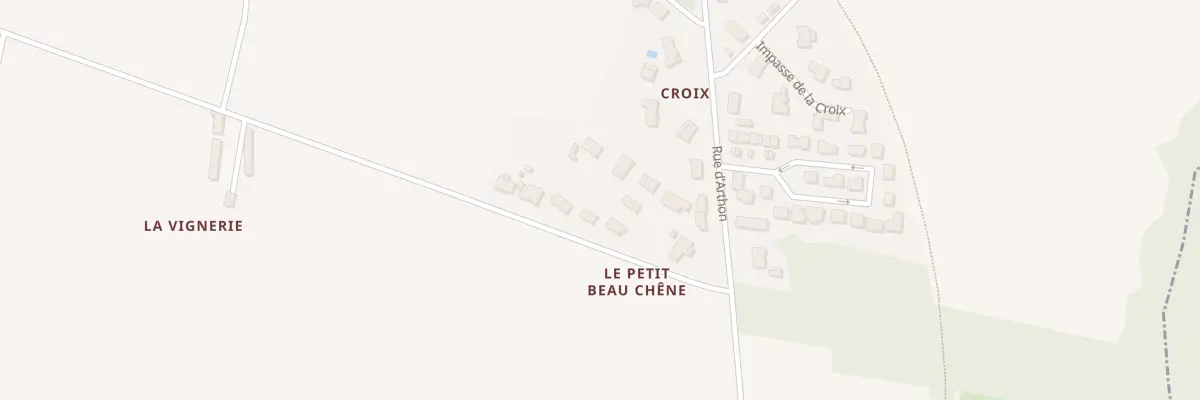 Plan du 8 Che Vignerie à Chaumes-en-Retz