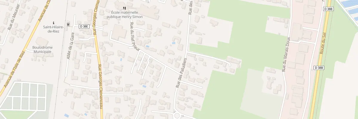 Plan du 36B Rue des Paludiers à Saint-Hilaire-de-Riez