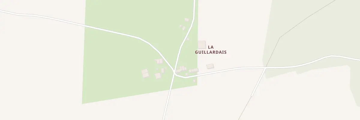 Plan du 2 La Guillardais à Renac