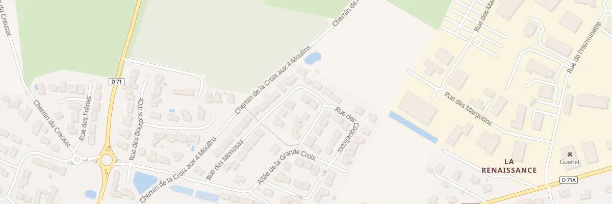 Plan du 24 Rue des Mimosas à Sallertaine