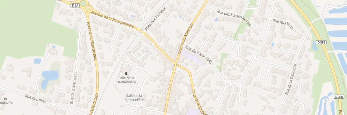 Plan du 9 Rue Georges Clemenceau à Saint-Hilaire-de-Riez