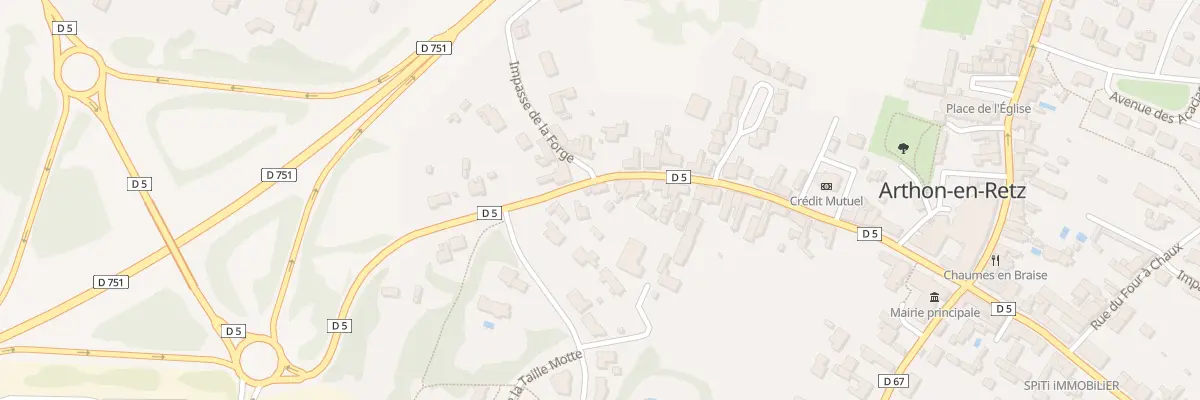 Plan du 37 Rue de Pornic Arthon à Chaumes-en-Retz