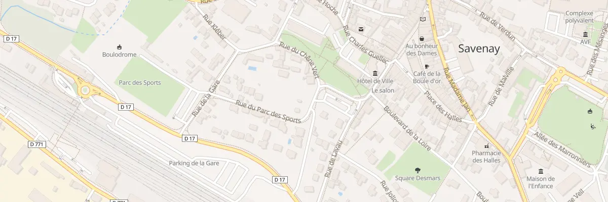 Plan du 4B Rue du Parc des Sports à Savenay