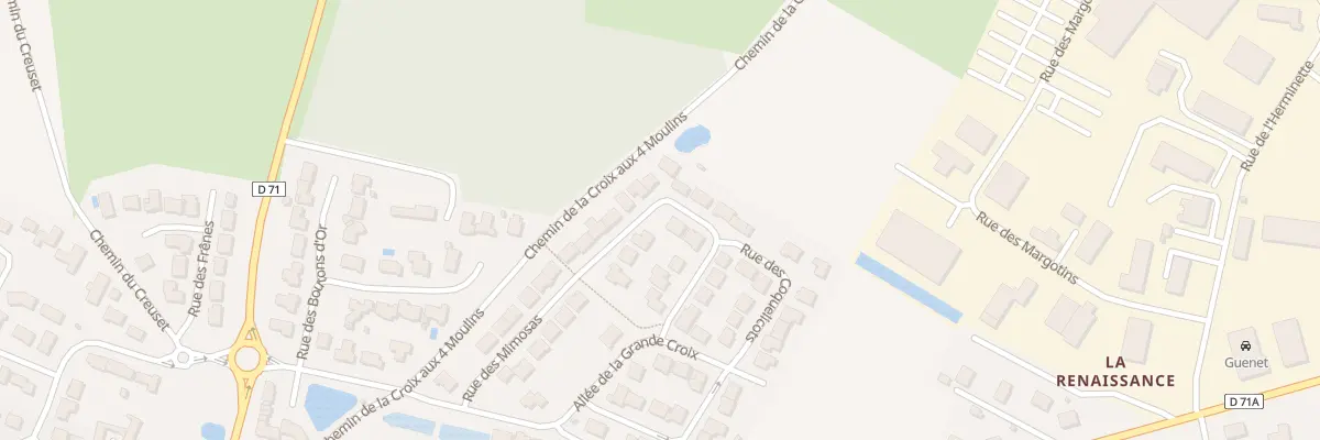 Plan du 22 Rue des Mimosas à Sallertaine