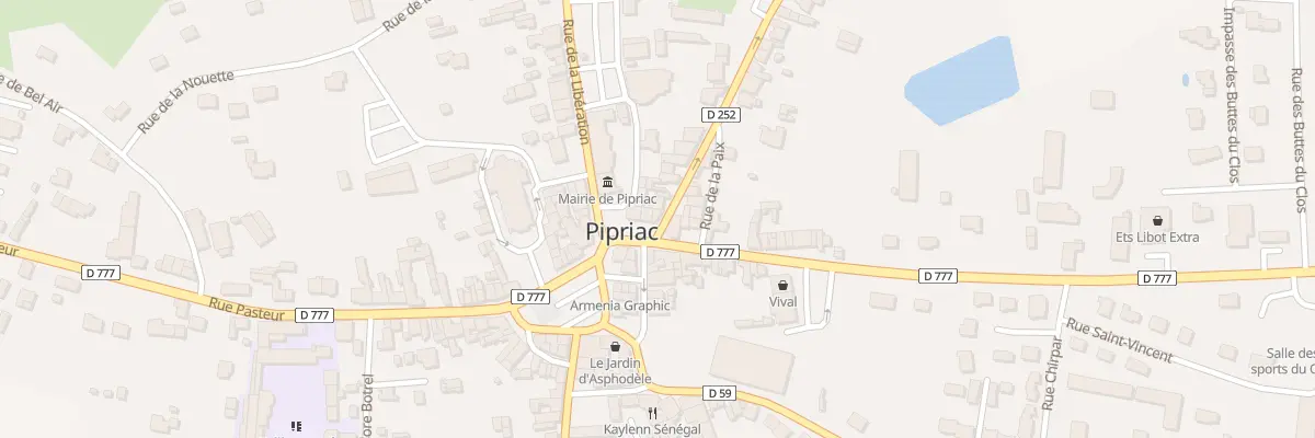 Plan du 3 Pl de la Mairie à Pipriac