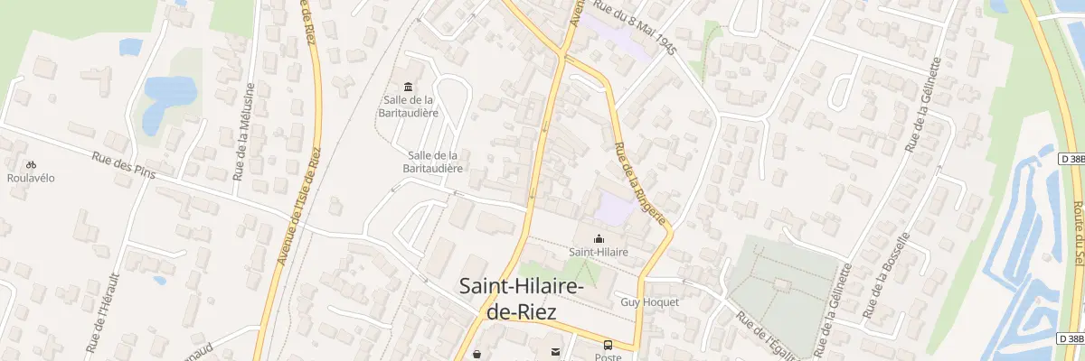 Plan du 27D Rue Georges Clemenceau à Saint-Hilaire-de-Riez