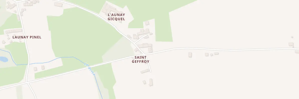 Plan du 69 Saint Geffroy aux Champs-Géraux