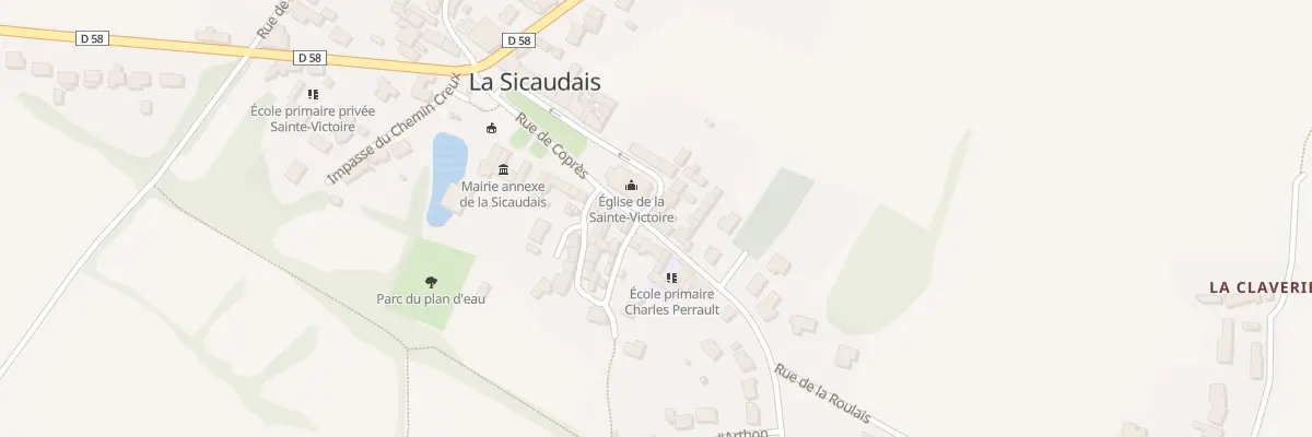 Plan du 1 Rue d’Arthon La Sicaudais à Chaumes-en-Retz