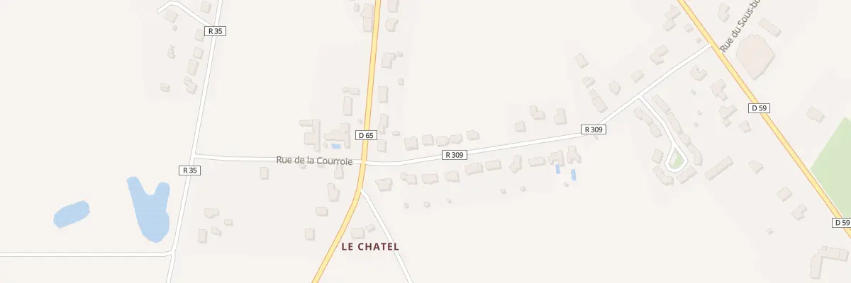 Plan du 28 Rue du Manoir à Pipriac