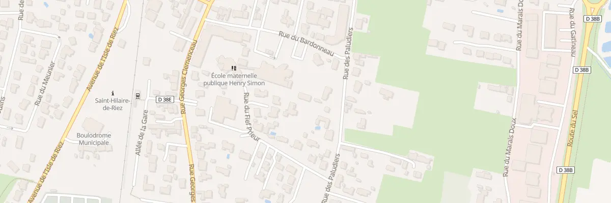 Plan du 30B Rue des Paludiers à Saint-Hilaire-de-Riez